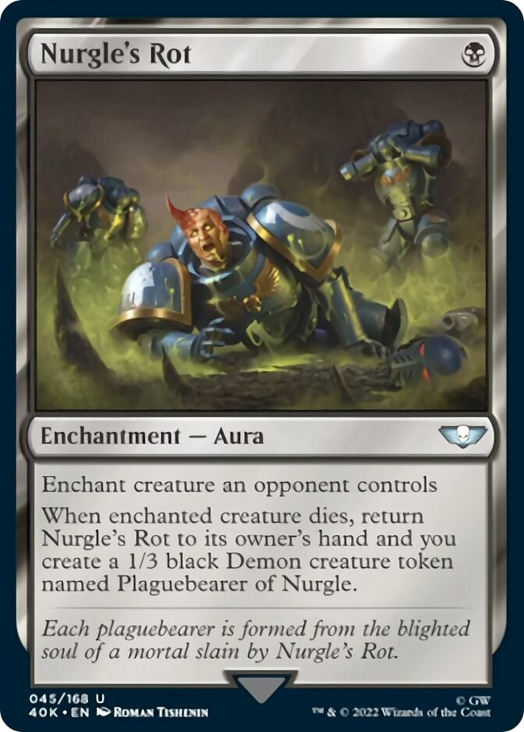 Nurgle's Rot (Surge Foil) [Warhammer 40,000] | Odin's Place