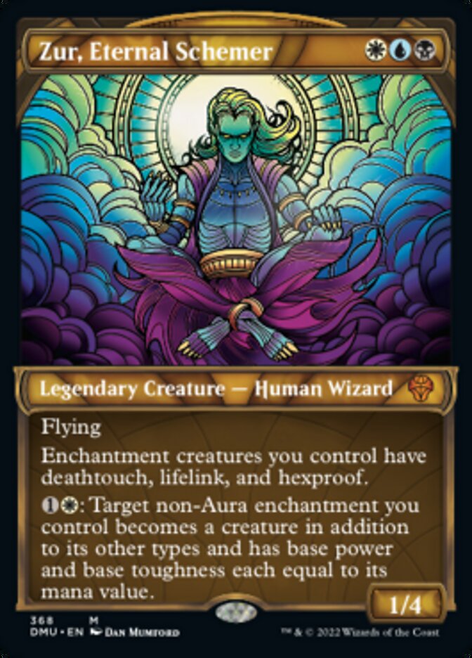 Zur, Eternal Schemer (Showcase Textured) [Dominaria United] | Odin's Place