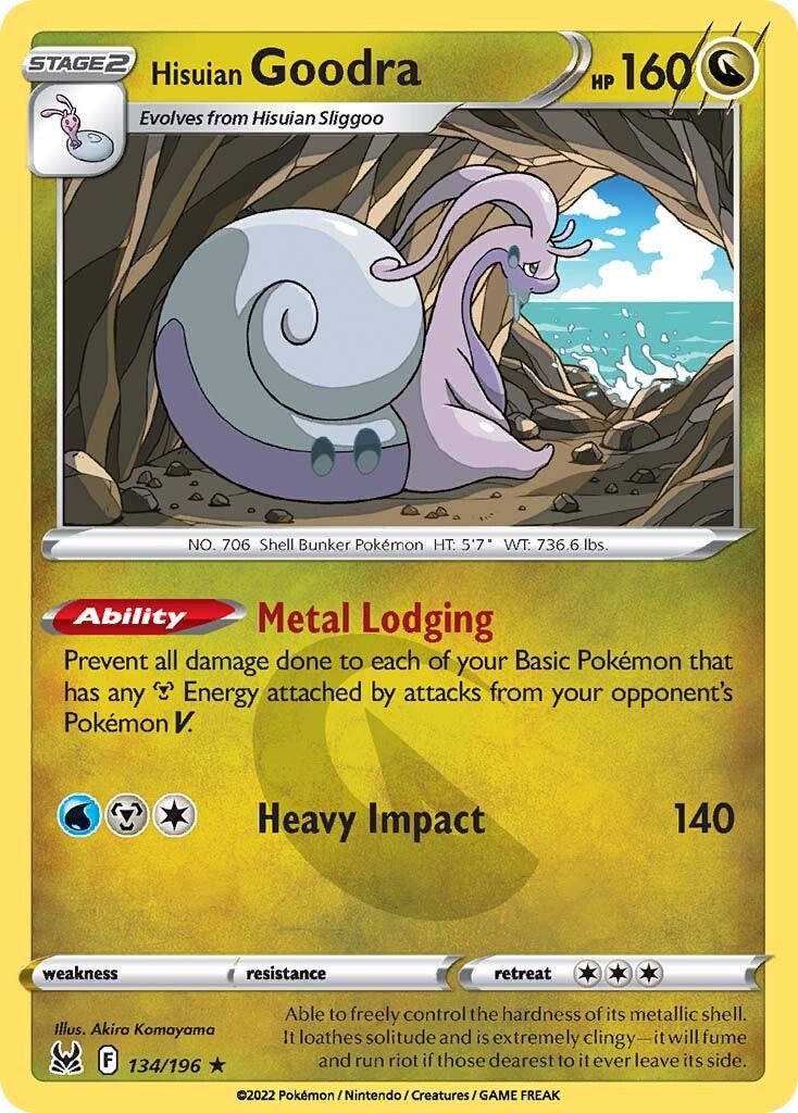 Hisuian Goodra (134/196) [Sword & Shield: Lost Origin] | Odin's Place
