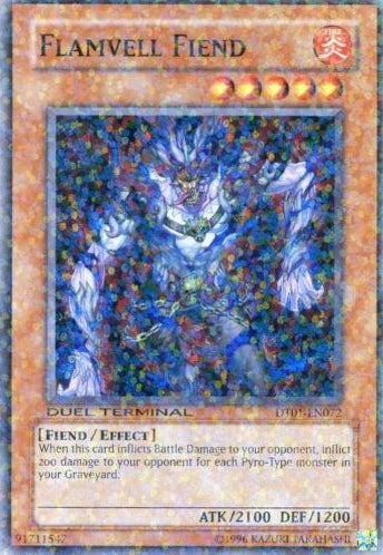 Flamvell Fiend [DT01-EN072] Super Rare | Odin's Place