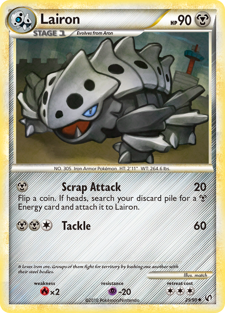 Lairon (29/90) [HeartGold & SoulSilver: Undaunted] | Odin's Place