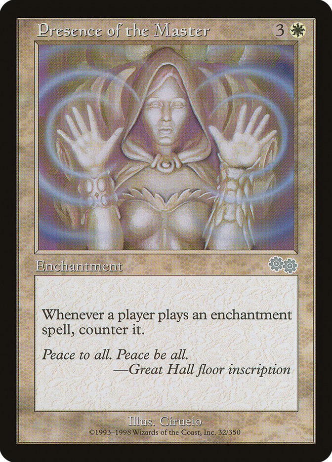 Presence of the Master (32) [Urza's Saga] | Odin's Place
