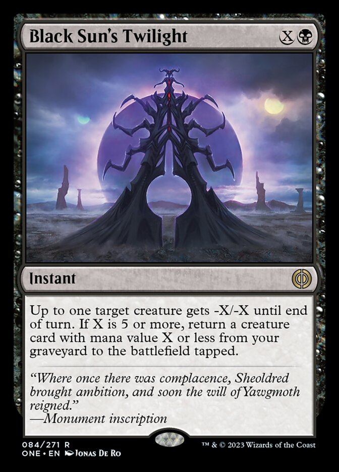 Black Sun's Twilight [Phyrexia: All Will Be One] | Odin's Place