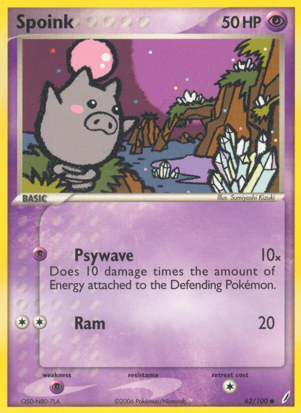 Spoink (62/100) [EX: Crystal Guardians] | Odin's Place