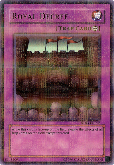 Royal Decree [HL03-EN006] Ultra Rare | Odin's Place