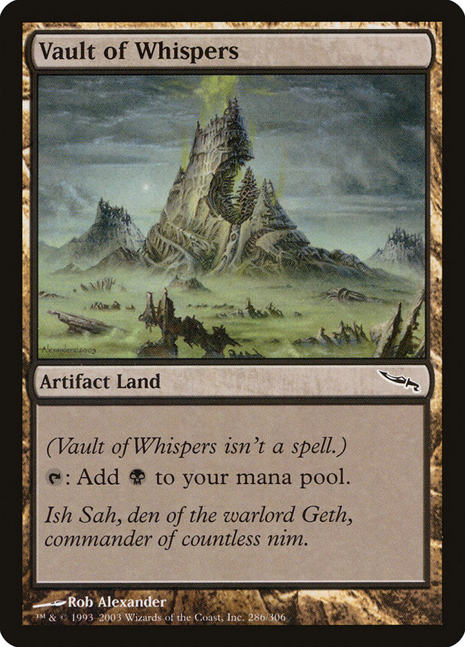 Vault of Whispers (286) [Mirrodin] | Odin's Place