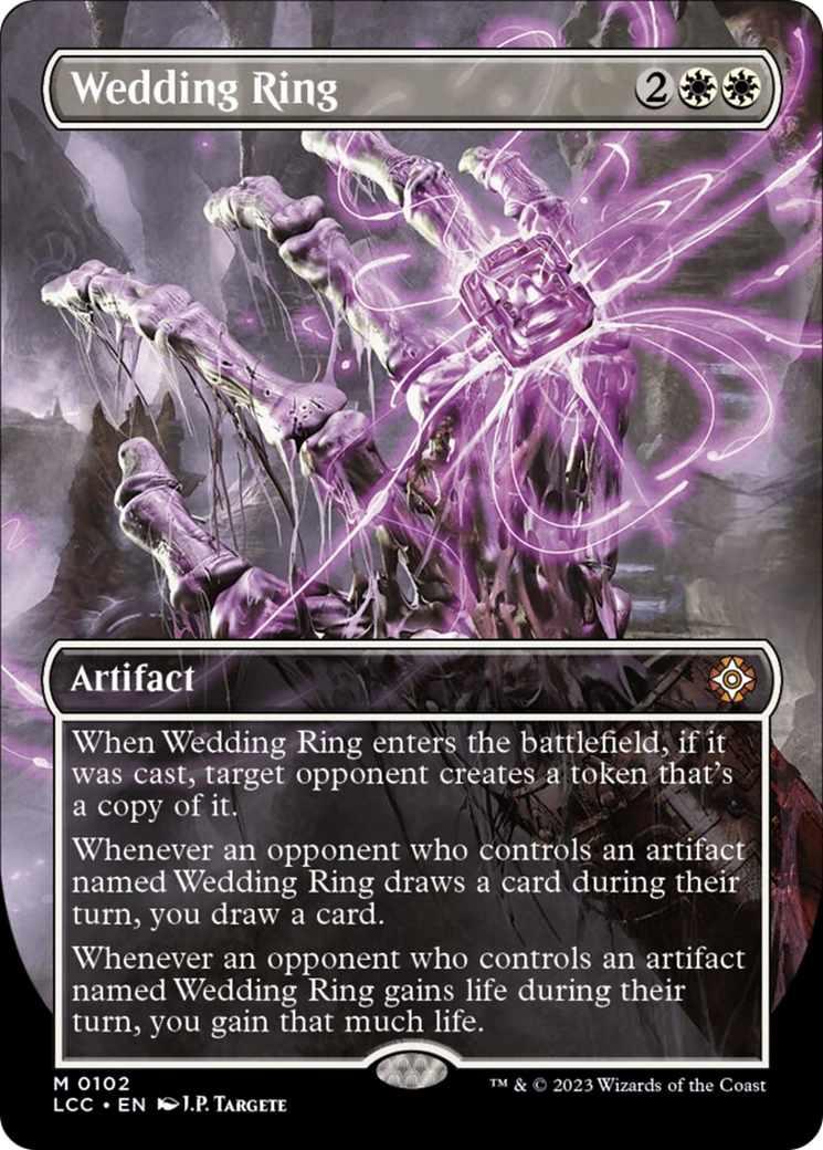 Wedding Ring (Borderless) [The Lost Caverns of Ixalan Commander] | Odin's Place