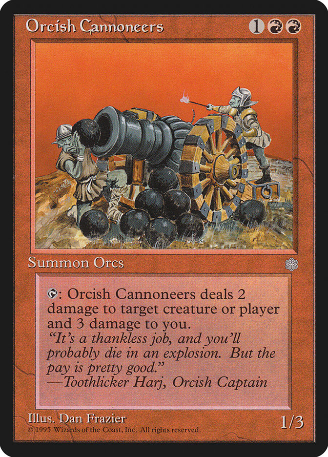 Orcish Cannoneers (205) [Ice Age] | Odin's Place