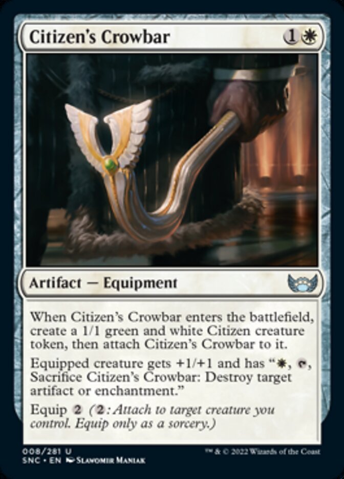 Citizen's Crowbar [Streets of New Capenna] | Odin's Place
