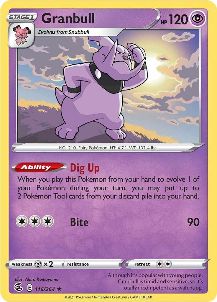 Granbull (116/264) [Sword & Shield: Fusion Strike] | Odin's Place