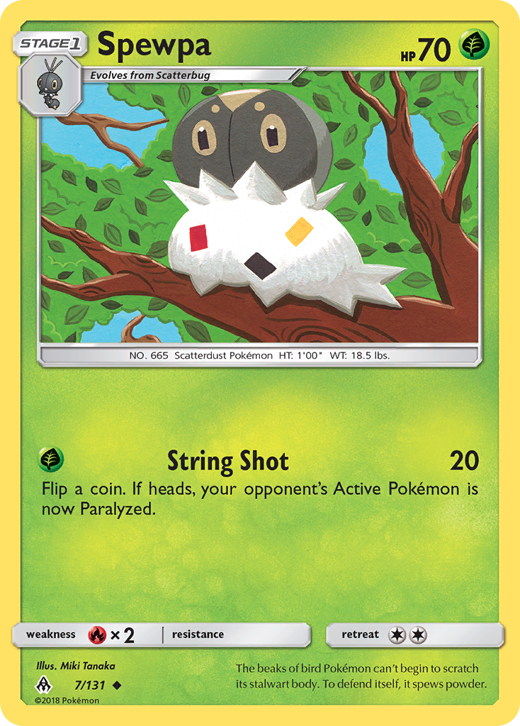 Spewpa (7/131) [Sun & Moon: Forbidden Light] | Odin's Place