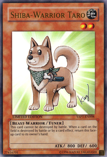 Shiba-Warrior Taro [YAP1-EN008] Ultra Rare | Odin's Place