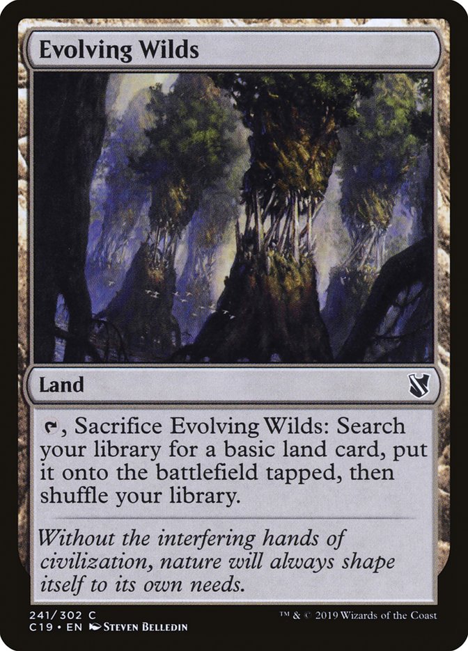Evolving Wilds [Commander 2019] | Odin's Place