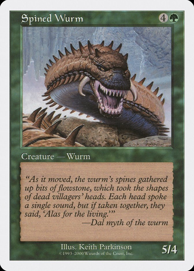 Spined Wurm (11) [Media Promos] | Odin's Place