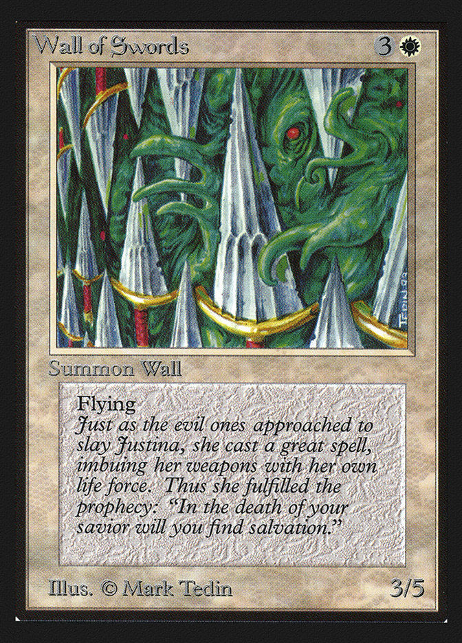 Wall of Swords [International Collectors' Edition] | Odin's Place