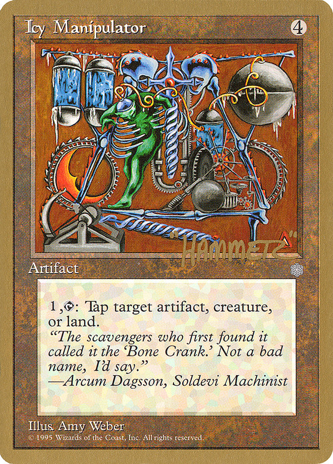 Icy Manipulator (Shawn "Hammer" Regnier) [Pro Tour Collector Set] | Odin's Place