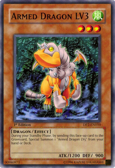 Armed Dragon LV3 [DP2-EN010] Common | Odin's Place