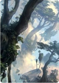 Forest 1 Art Card [Zendikar Rising Art Series] | Odin's Place