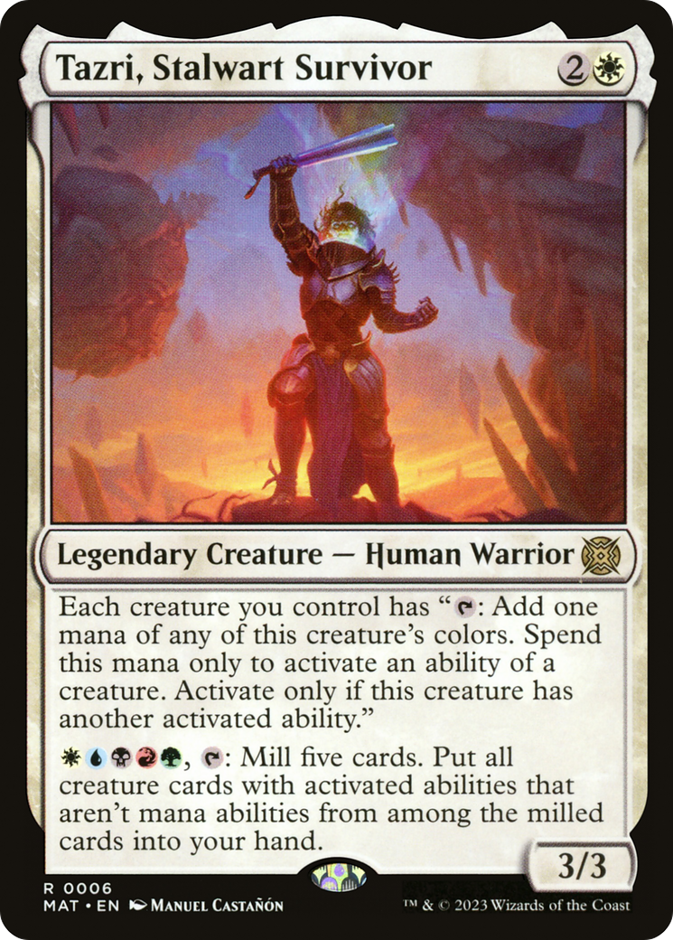 Tazri, Stalwart Survivor [March of the Machine: The Aftermath] | Odin's Place