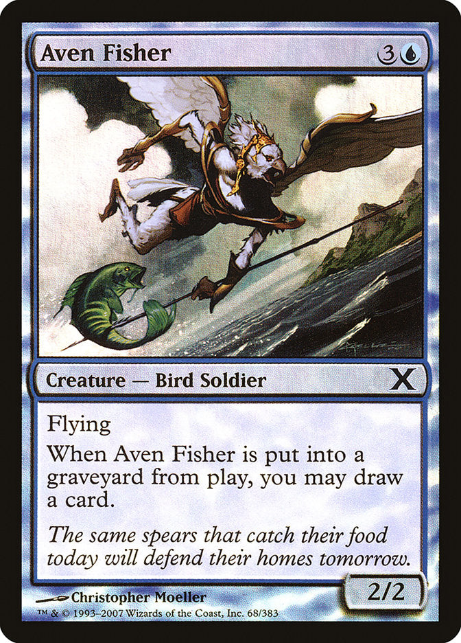 Aven Fisher (Premium Foil) [Tenth Edition] | Odin's Place
