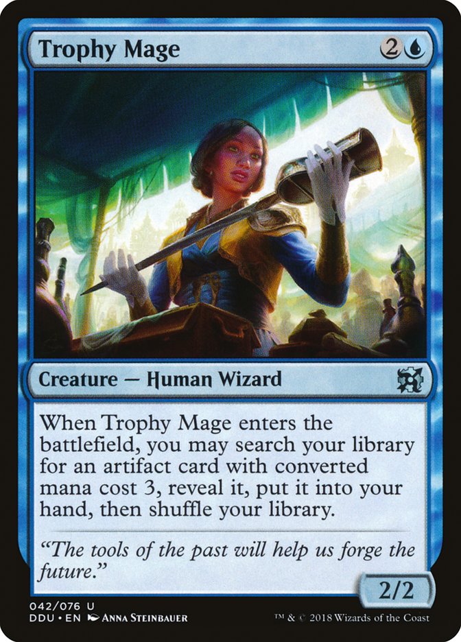 Trophy Mage (42) [Duel Decks: Elves vs. Inventors] | Odin's Place