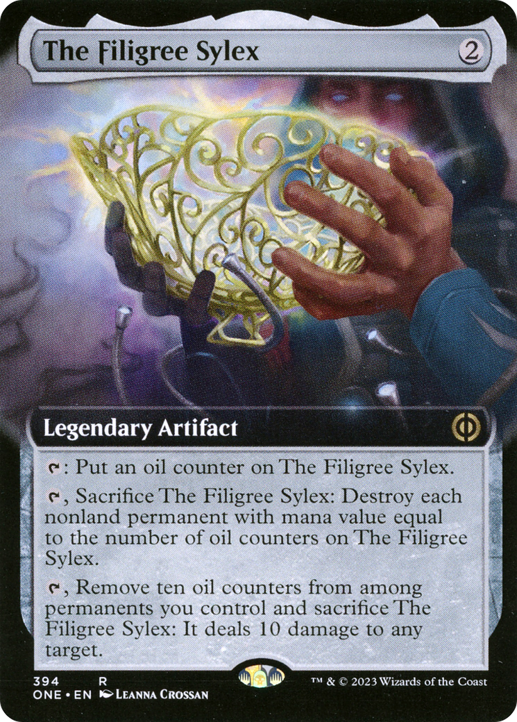 The Filigree Sylex (Extended Art) [Phyrexia: All Will Be One] | Odin's Place