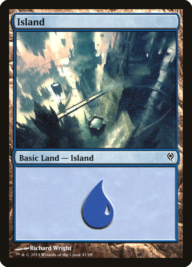 Island (41) [Duel Decks: Jace vs. Vraska] | Odin's Place