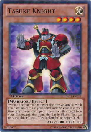 Tasuke Knight [SP14-EN010] Starfoil Rare | Odin's Place