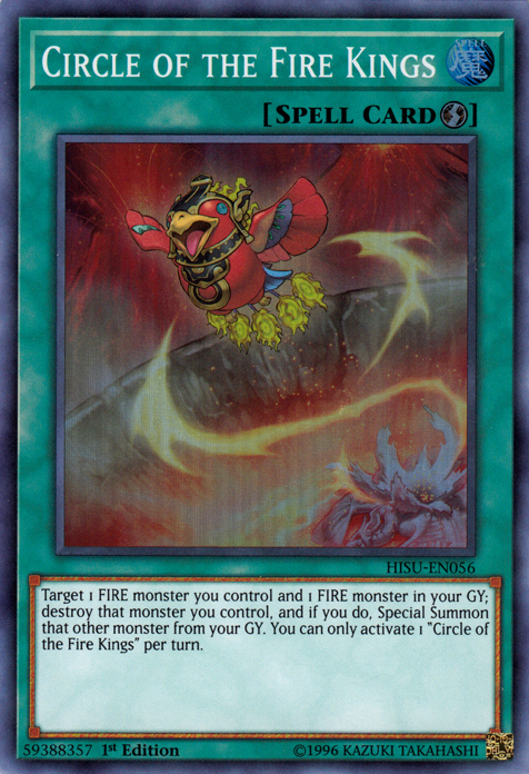 Circle of the Fire Kings [HISU-EN056] Super Rare | Odin's Place