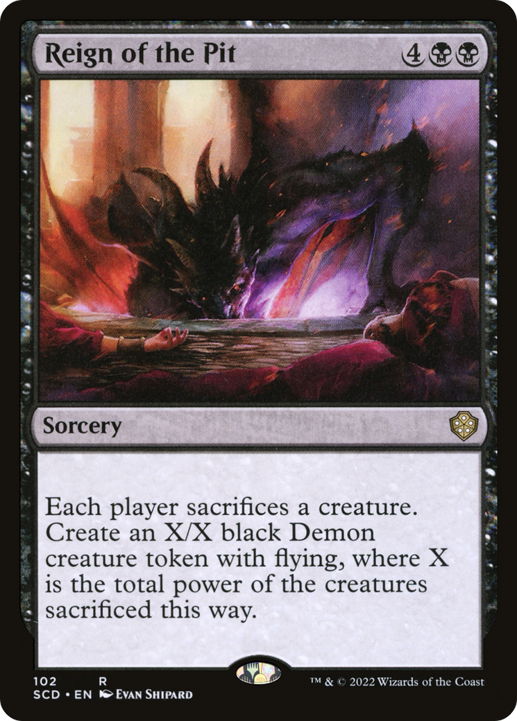 Reign of the Pit [Starter Commander Decks] | Odin's Place