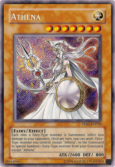 Athena [PP02-EN018] Secret Rare | Odin's Place