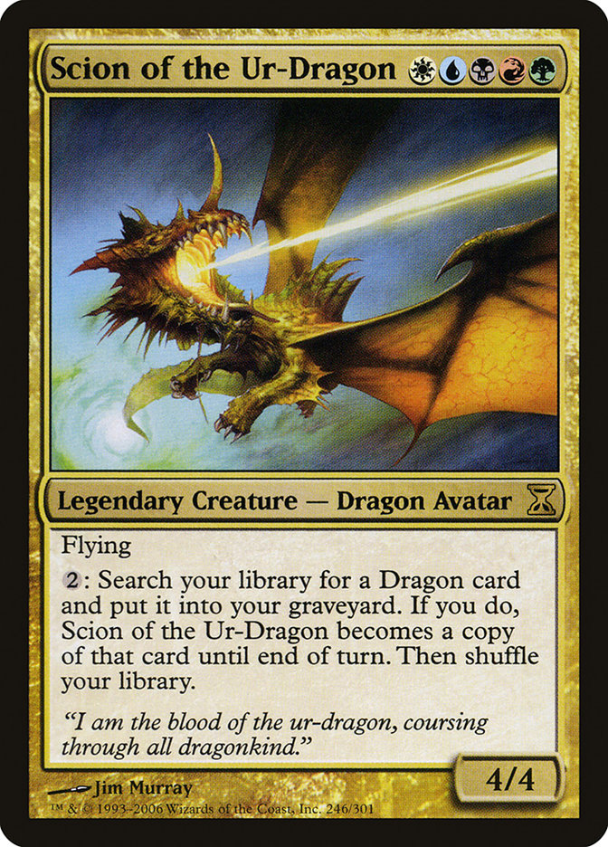 Scion of the Ur-Dragon (246) [Time Spiral] | Odin's Place