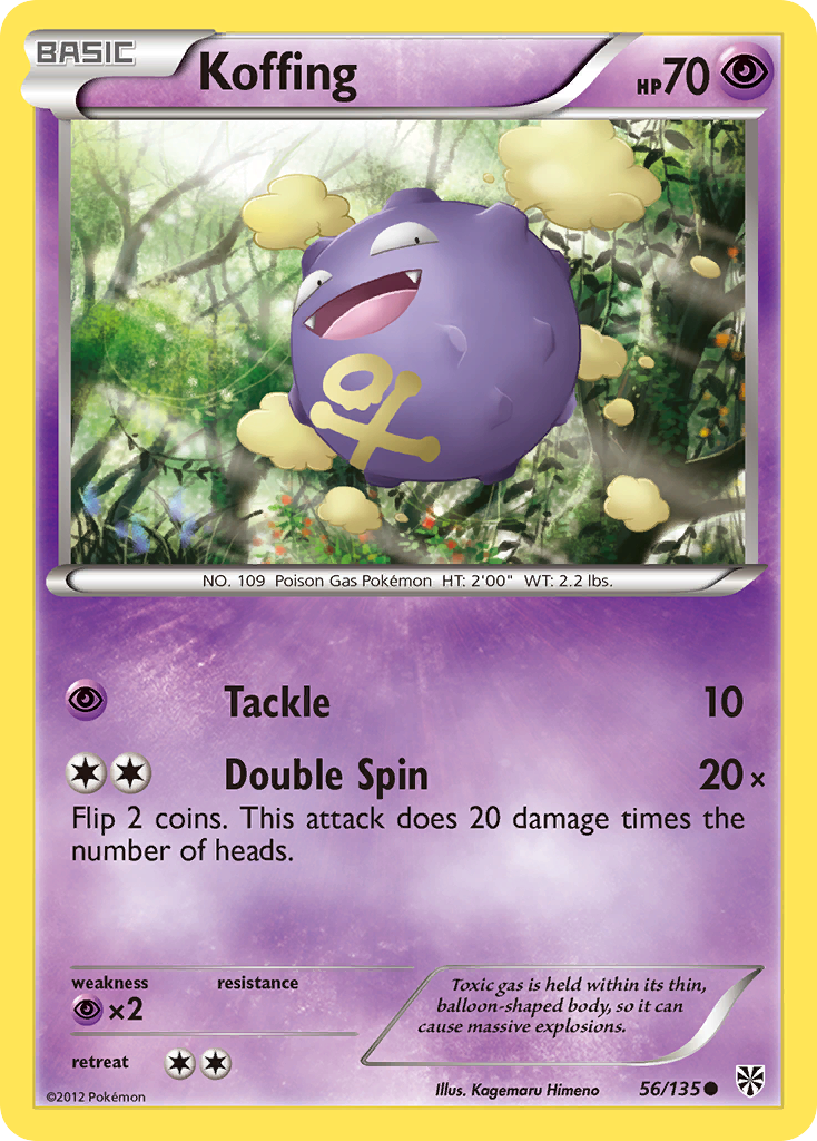 Koffing (56/135) [Black & White: Plasma Storm] | Odin's Place