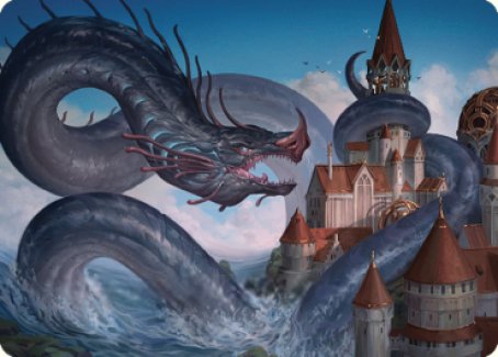 Tolarian Terror Art Card [Dominaria United Art Series] | Odin's Place