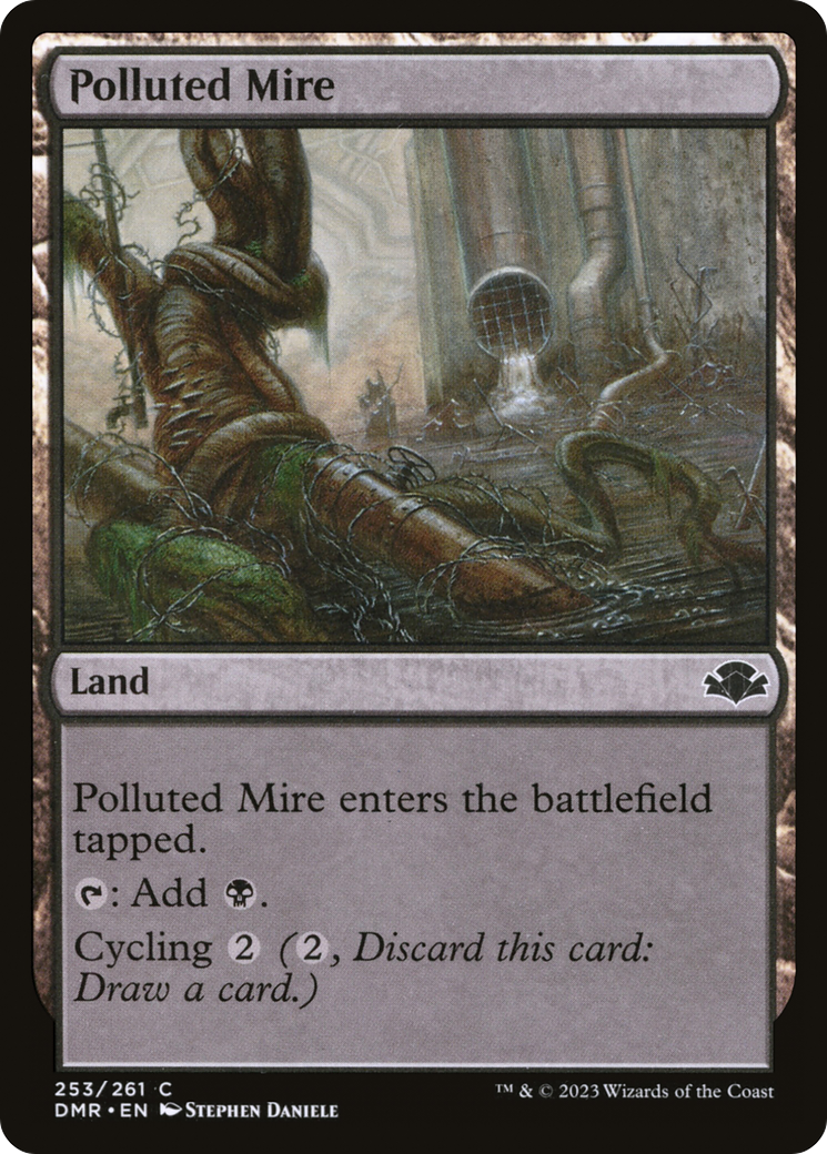 Polluted Mire [Dominaria Remastered] | Odin's Place