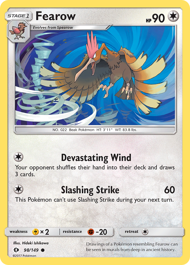 Fearow (98/149) [Sun & Moon: Base Set] | Odin's Place