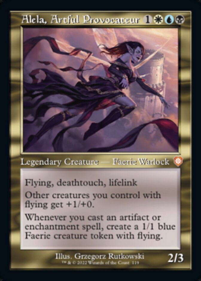 Alela, Artful Provocateur (Retro) [The Brothers' War Commander] | Odin's Place