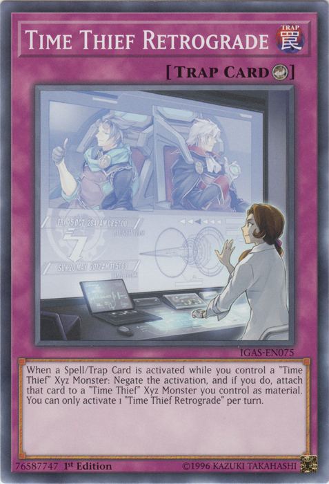 Time Thief Retrograde [IGAS-EN075] Common | Odin's Place