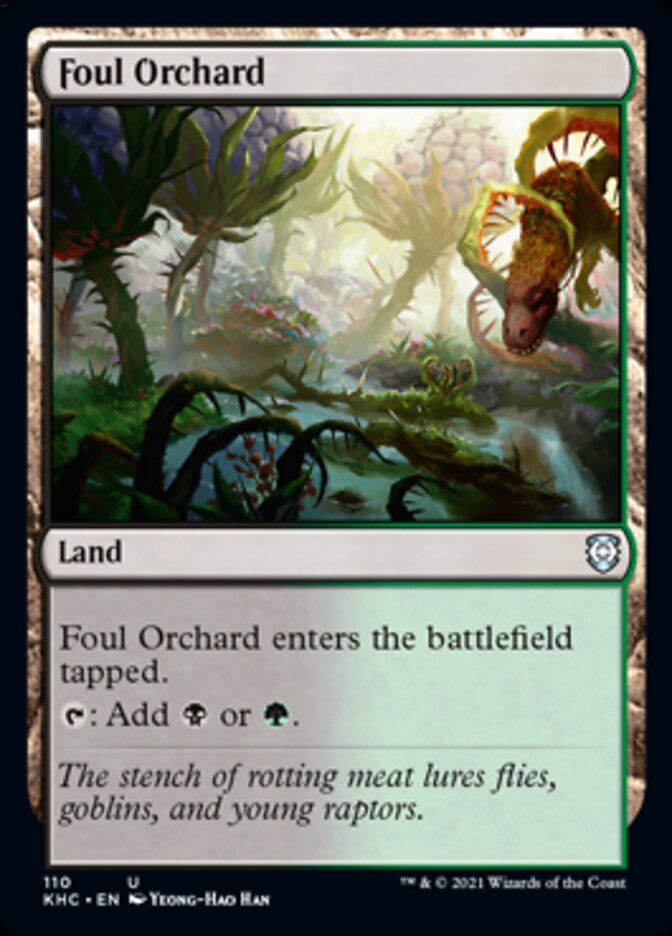 Foul Orchard [Kaldheim Commander] | Odin's Place