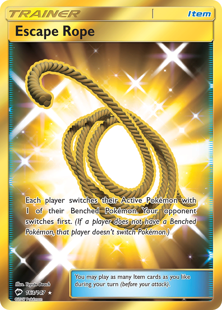 Escape Rope (163/147) [Sun & Moon: Burning Shadows] | Odin's Place