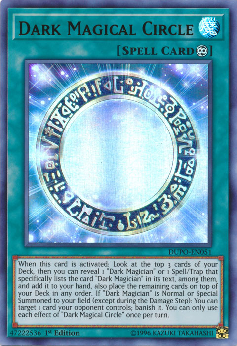Dark Magical Circle [DUPO-EN051] Ultra Rare | Odin's Place