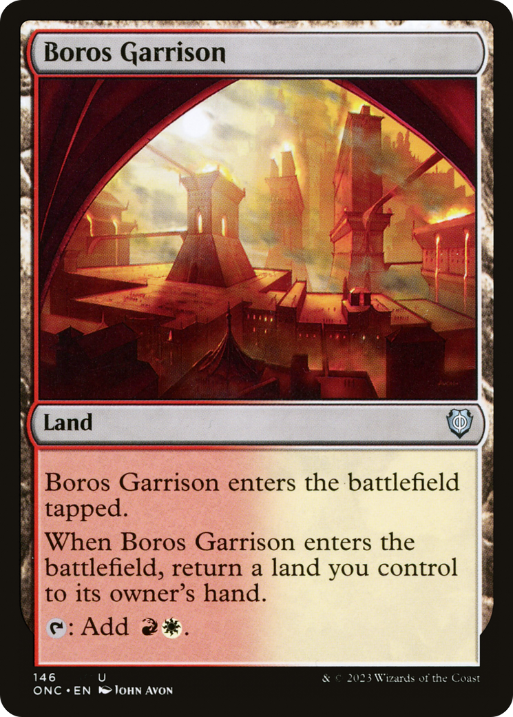 Boros Garrison [Phyrexia: All Will Be One Commander] | Odin's Place