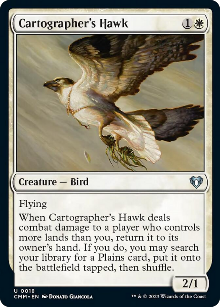 Cartographer's Hawk [Commander Masters] | Odin's Place