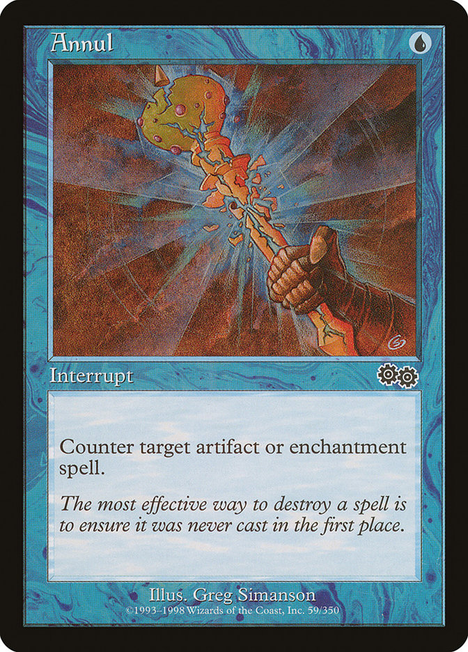 Annul (59) [Urza's Saga] | Odin's Place