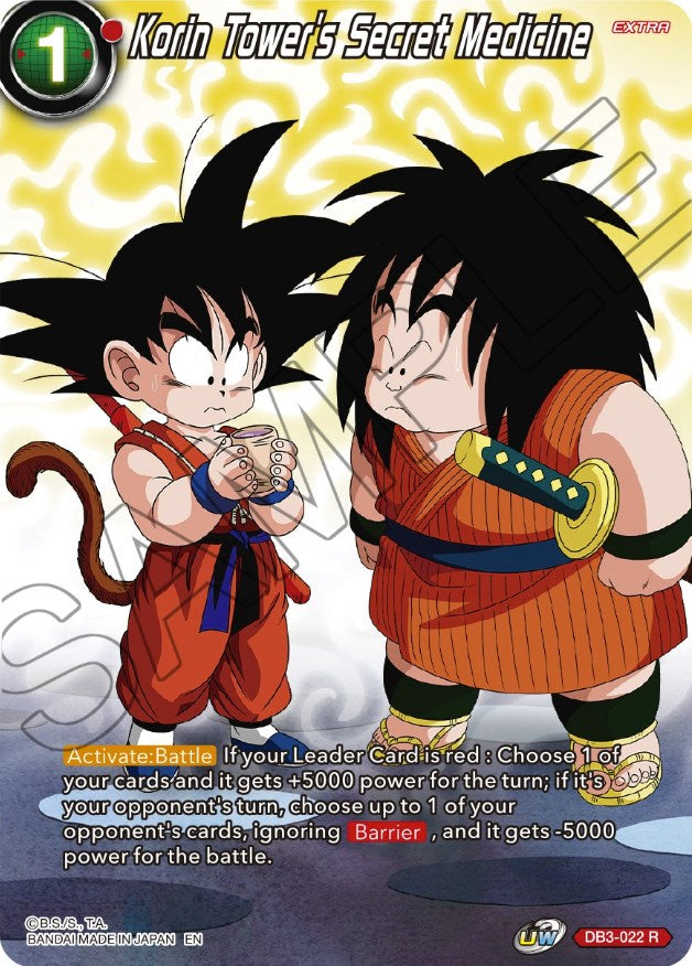 Korin Tower's Secret Medicine (DB3-022) [Theme Selection: History of Son Goku] | Odin's Place