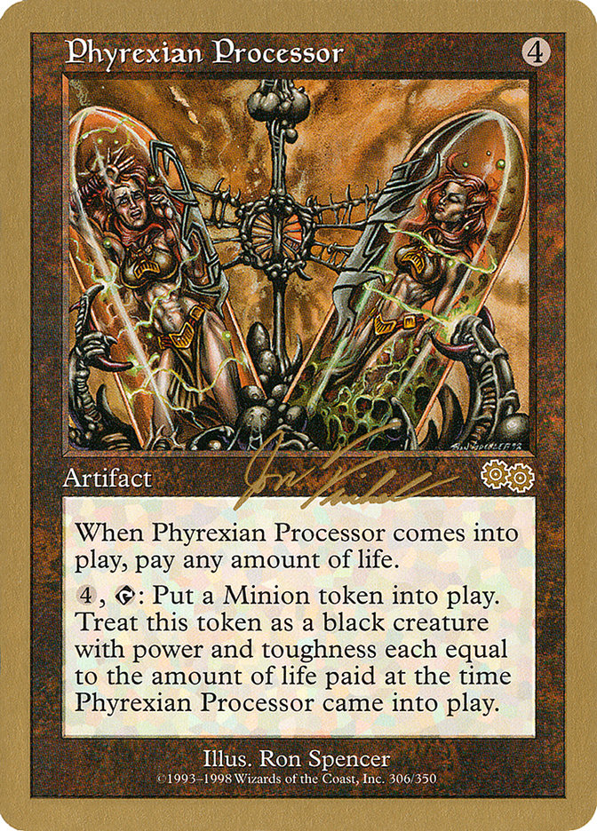 Phyrexian Processor (Jon Finkel) [World Championship Decks 2000] | Odin's Place