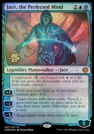 Jace, the Perfected Mind [Phyrexia: All Will Be One Prerelease Promos] | Odin's Place