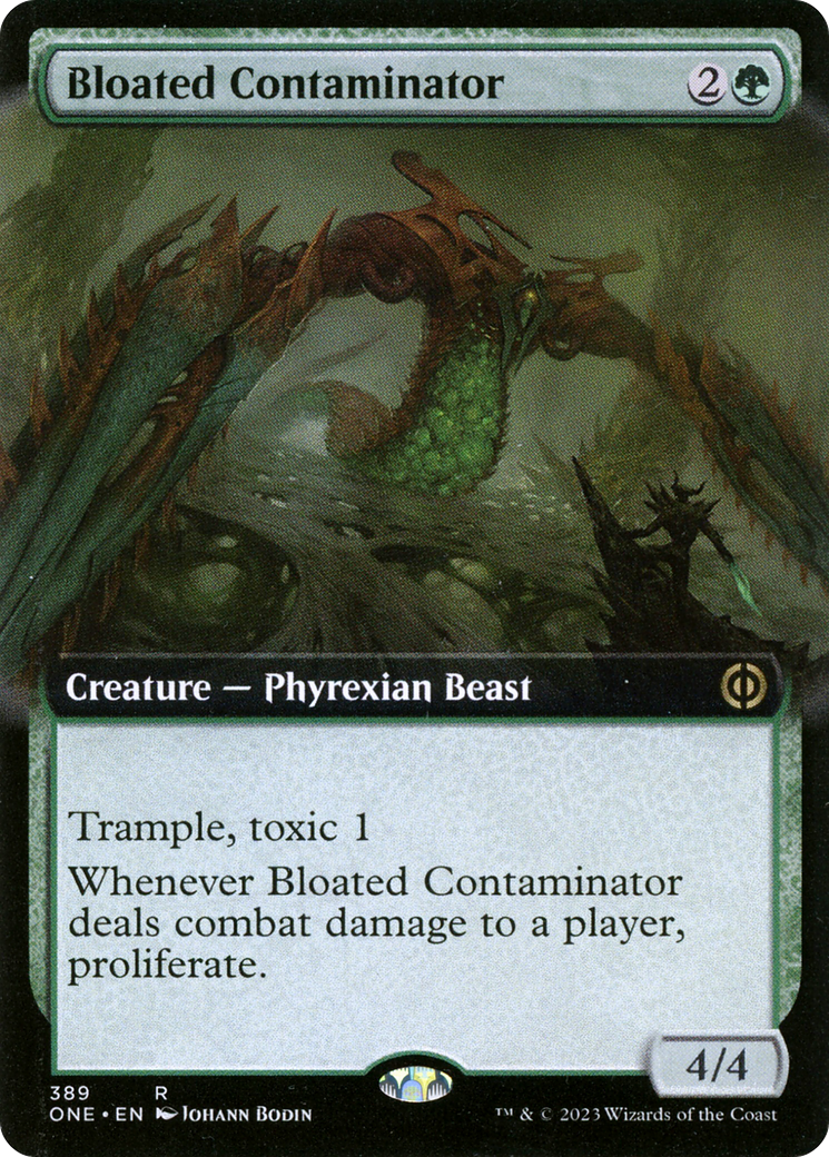 Bloated Contaminator (Extended Art) [Phyrexia: All Will Be One] | Odin's Place