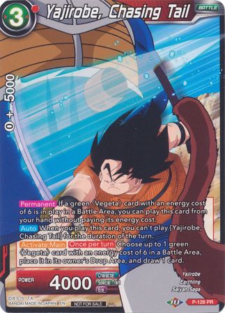 Yajirobe, Chasing Tail (Shop Tournament: Assault of Saiyans) (P-126) [Promotion Cards] | Odin's Place