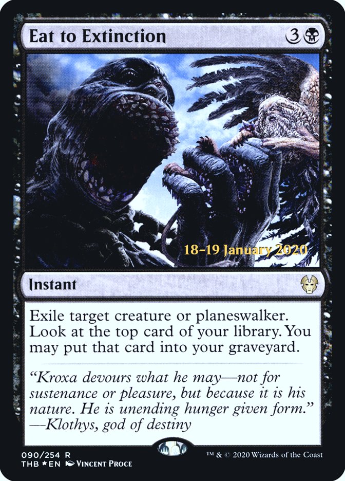 Eat to Extinction [Theros Beyond Death Prerelease Promos] | Odin's Place
